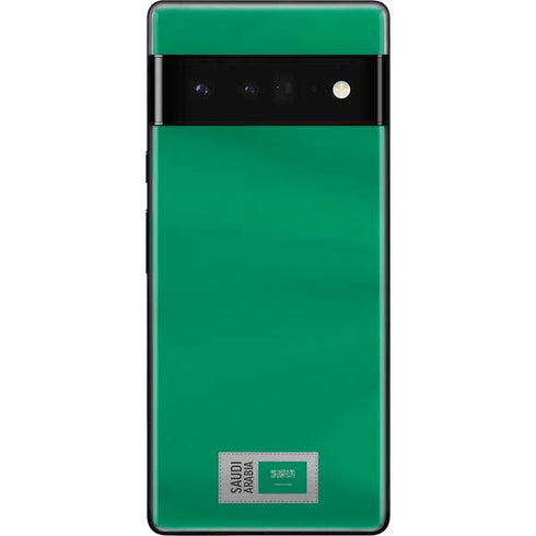 Saudi Arabia Soccer Flag Google Pixel 6 Pro Skin